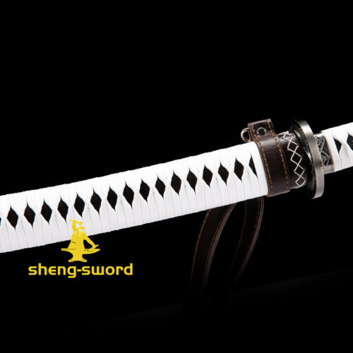 Handmade Walking Dead Katana -Fully Functional of Michonne Samurai Katana Sword 9260 spring steel