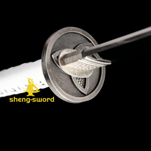 Handmade Walking Dead Katana -Fully Functional of Michonne Samurai Katana Sword 9260 spring steel