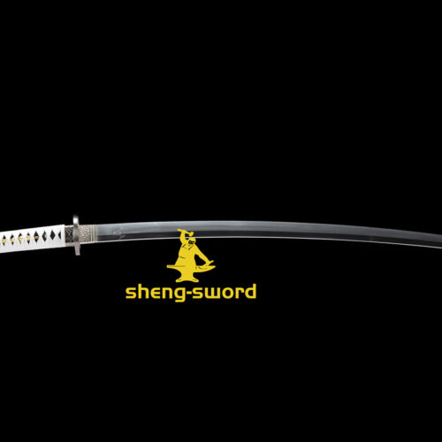 Handmade Walking Dead Katana -Fully Functional of Michonne Samurai Katana Sword 9260 spring steel