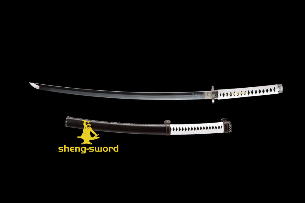 Handmade Walking Dead Katana -Fully Functional of Michonne Samurai Katana Sword 9260 spring steel