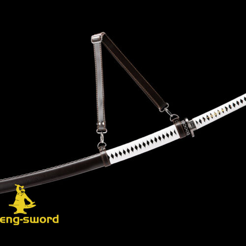 Handmade Walking Dead Katana -Fully Functional of Michonne Samurai Katana Sword 9260 spring steel