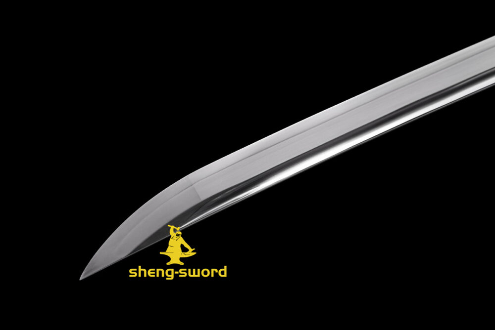 High Class Japanese Samurai Katana Clay Tempered L6 Steel Full Tang Blade Sword wintersweet Kashirae