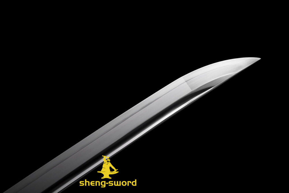 High Class Japanese Samurai Katana Clay Tempered L6 Steel Full Tang Blade Sword wintersweet Kashirae