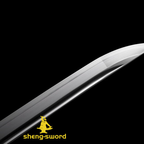 High Class Japanese Samurai Katana Clay Tempered L6 Steel Full Tang Blade Sword wintersweet Kashirae