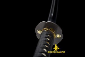 Clay Tempered Choji Hamon Blade Japanese Katana Ashikaga Takauji Sword