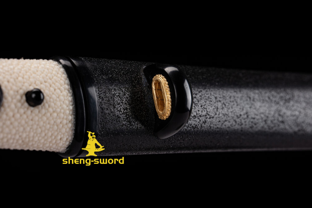 handmade japanese tsurugi ken sword tamahagane blade tanto sword