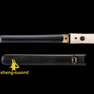 handmade japanese tsurugi ken sword tamahagane blade tanto sword