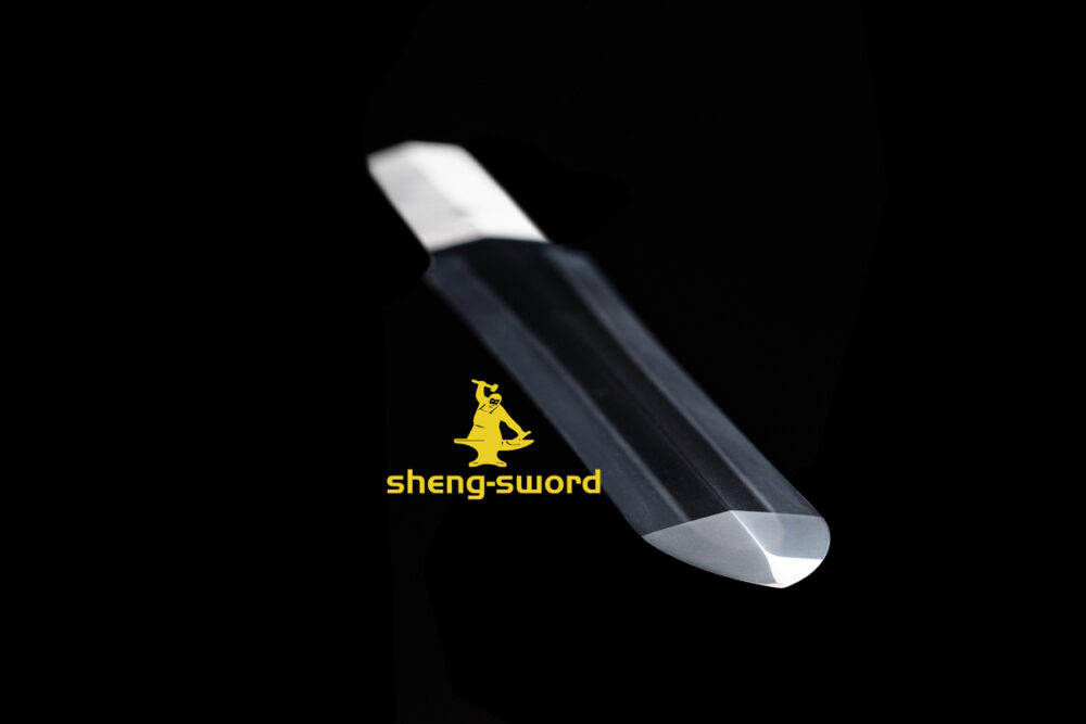 handmade japanese tsurugi ken sword tamahagane blade tanto sword