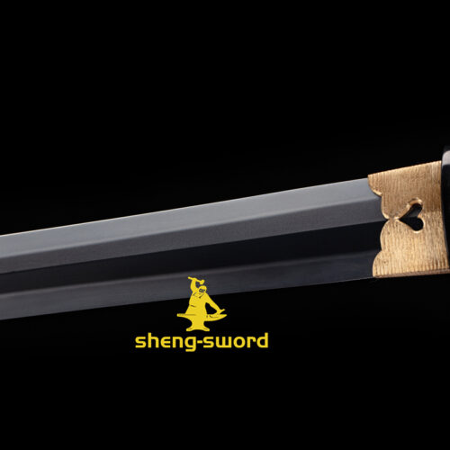 handmade japanese tsurugi ken sword tamahagane blade tanto sword