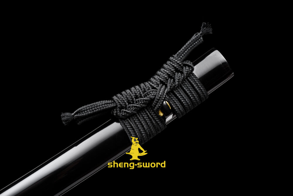 hitatsura TIGER TSUBA SWORD (14) Clay tempered S7 steel hitatsura hamon blade japanese katana razor sharp shine full tang sword