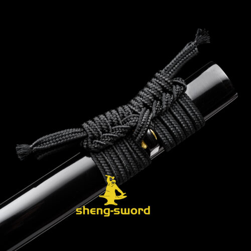 hitatsura TIGER TSUBA SWORD (14) Clay tempered S7 steel hitatsura hamon blade japanese katana razor sharp shine full tang sword