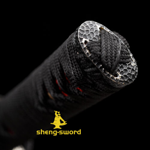 hitatsura TIGER TSUBA SWORD (18) Clay tempered S7 steel hitatsura hamon blade japanese katana razor sharp shine full tang sword