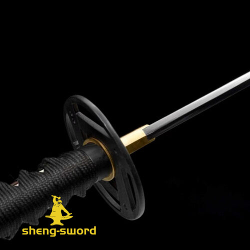 ClayTempered Gunomi hamon Sword Tang Kashirae Japanese Katana Sword