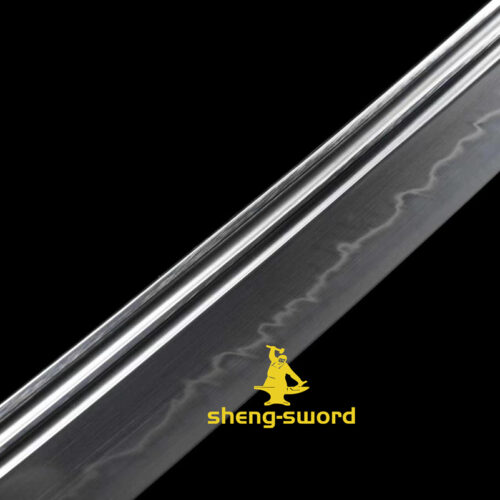 ClayTempered Gunomi hamon Sword Tang Kashirae Japanese Katana Sword