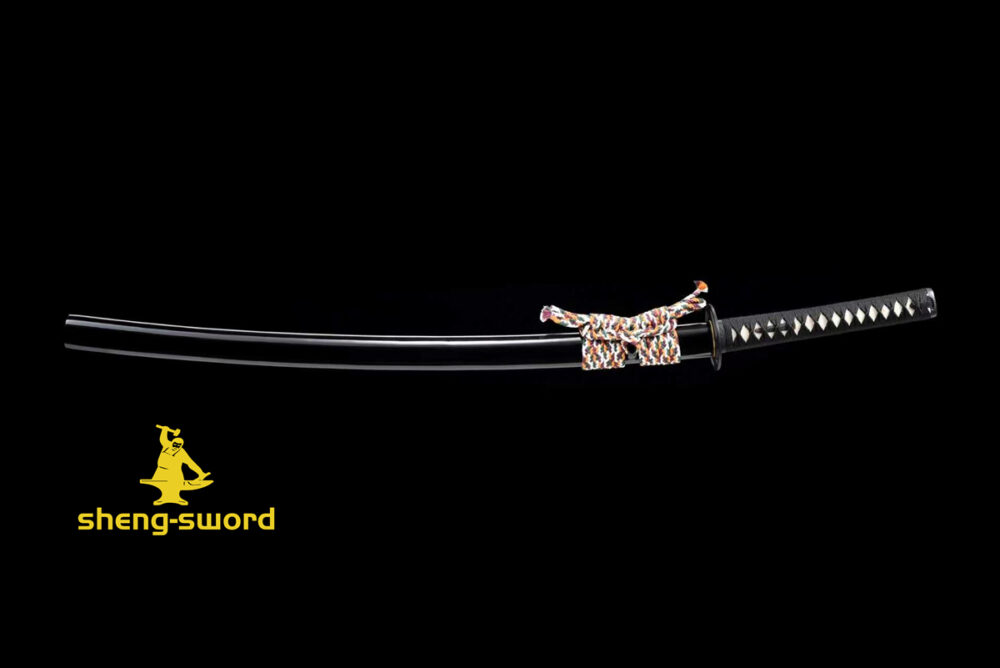ClayTempered Gunomi hamon Sword Tang Kashirae Japanese Katana Sword